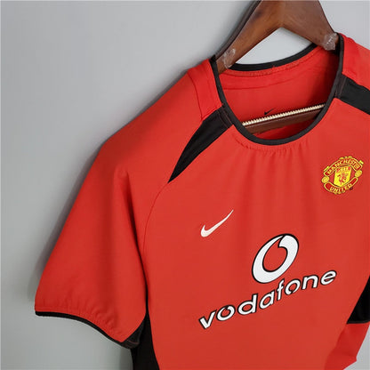 Manchester United Local Retro 2002/04 Versión Fan