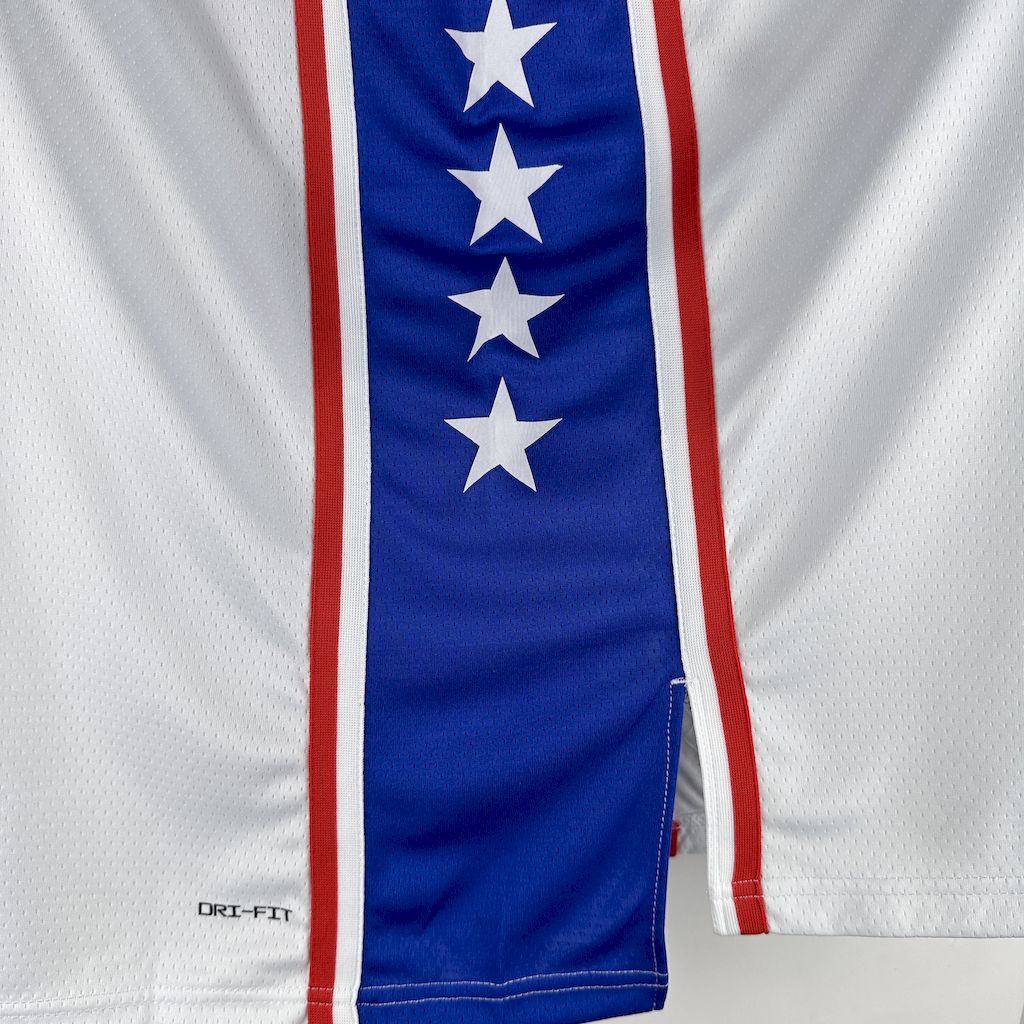 Philadelphia 76ers 2023 Camiseta Blanca NBA