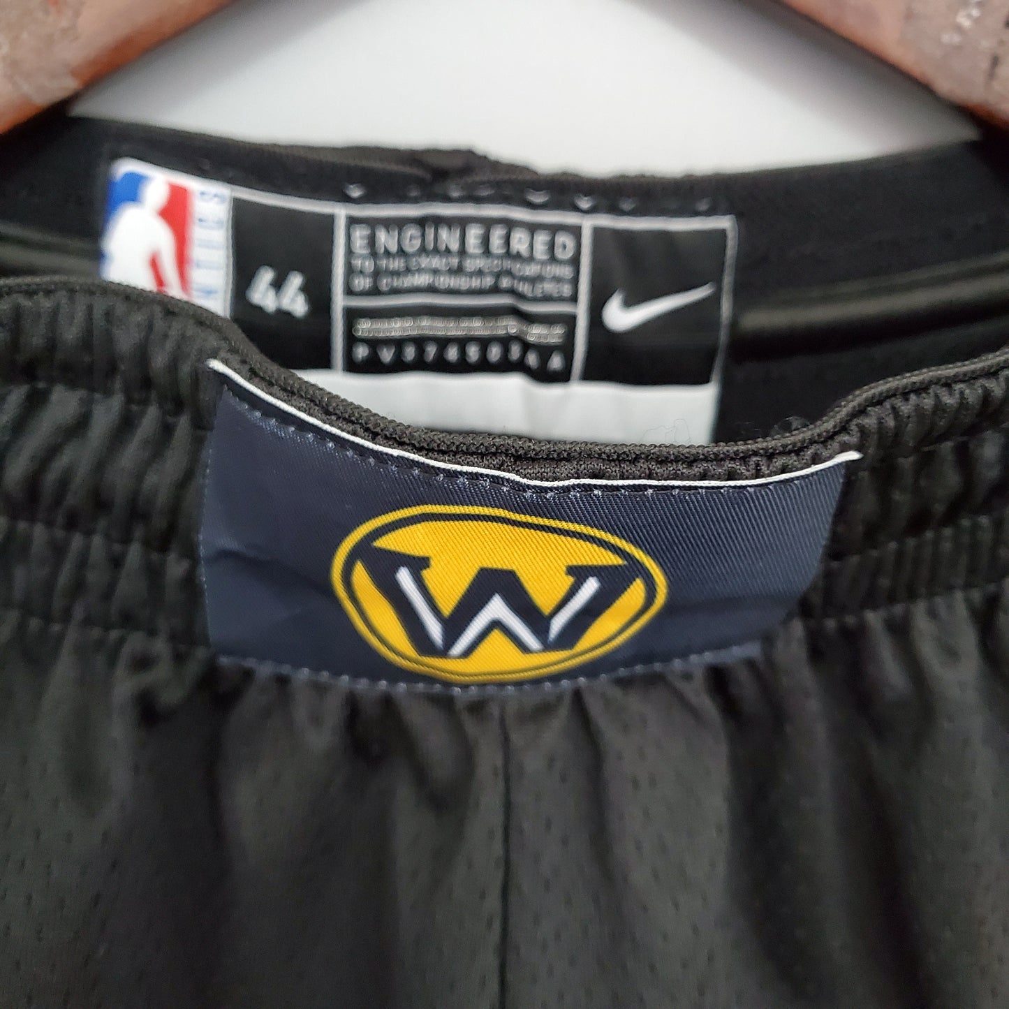 Golden State Warriors Shorts Negros