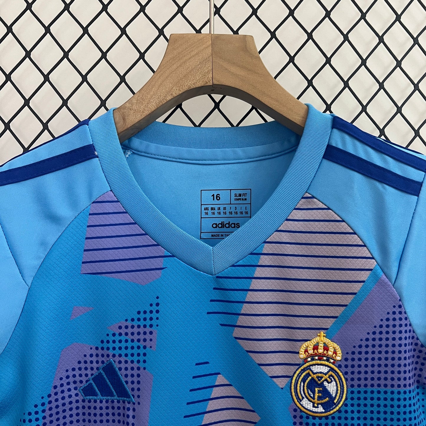 Real Madrid Kit Niños Portero Azul 2024/25