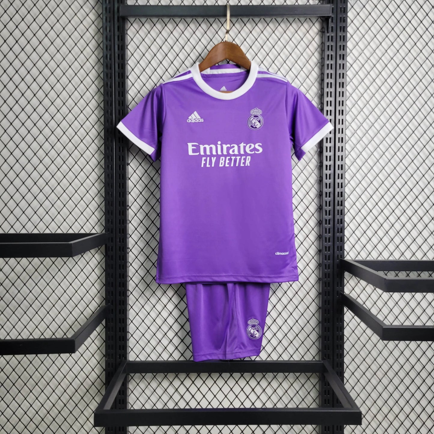 Real Madrid Retro Kit Niños Visita 2016/17