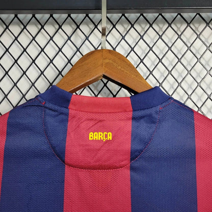 FC Barcelona Manga Larga Retro 2014/15 Versión Fan