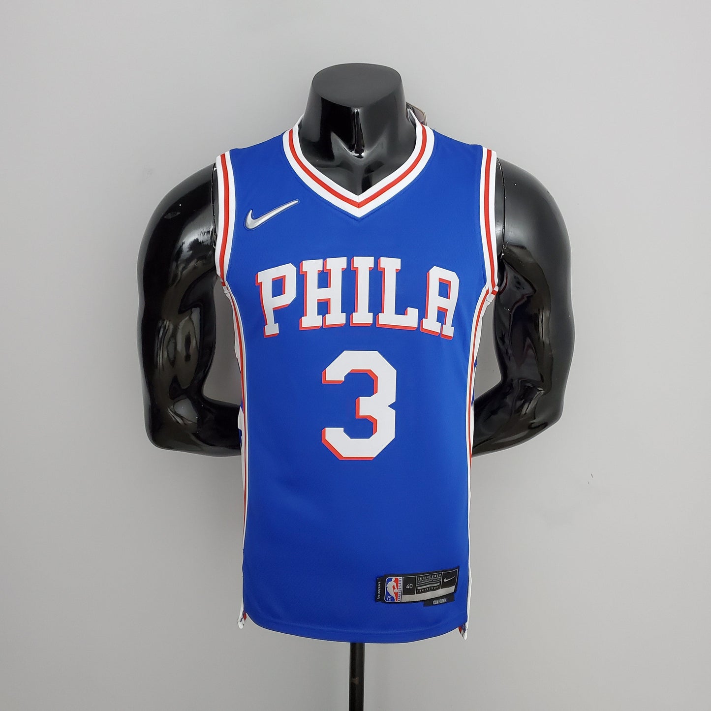 NBA 75 Aniversario Philadelphia 76ers Azul