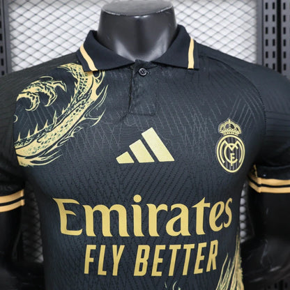 Real Madrid "Dragon Dorado Polo" 2024/25 Versión Jugador