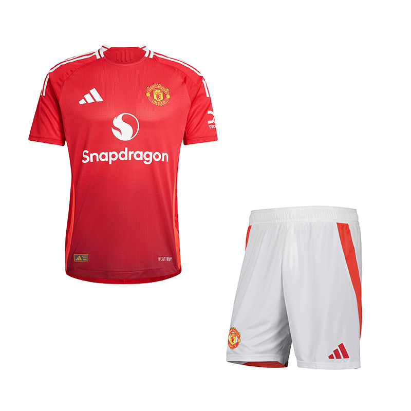 Manchester United Local Kit Adulto 2024/25 Versión Fan