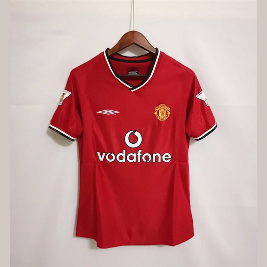 Manchester United Local Retro 2000/02 Versión Fan