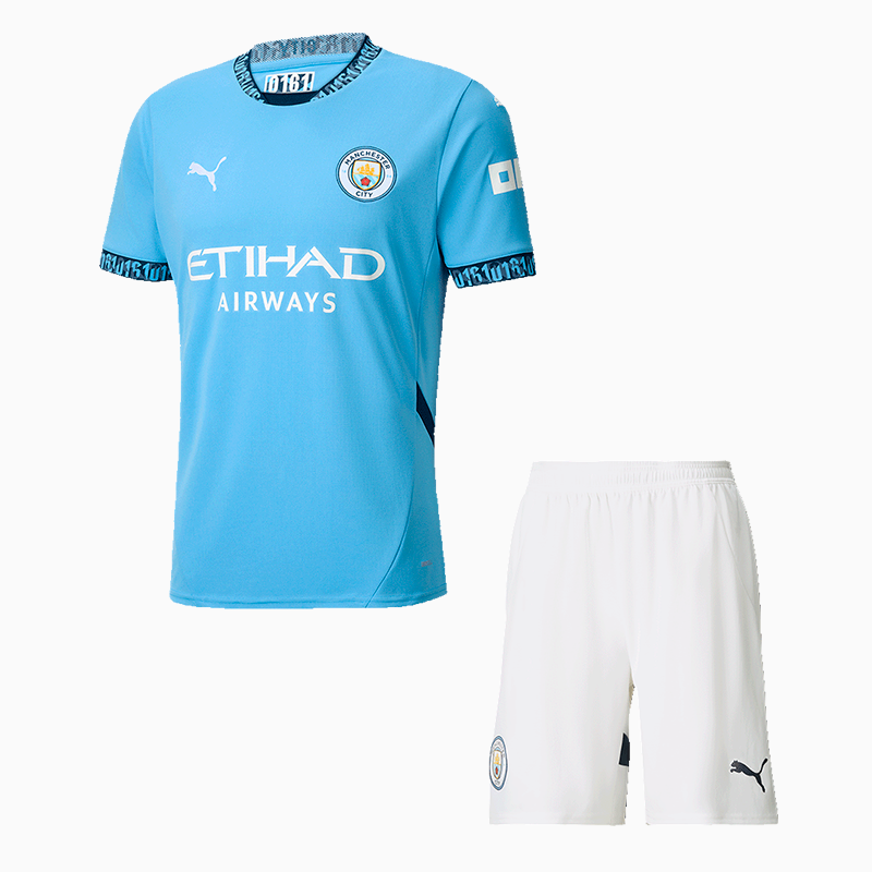 Manchester City Local Kit Adulto 2024/25 Versión Fan