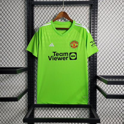 Manchester United Portero Verde 2023/24 Versión Fan