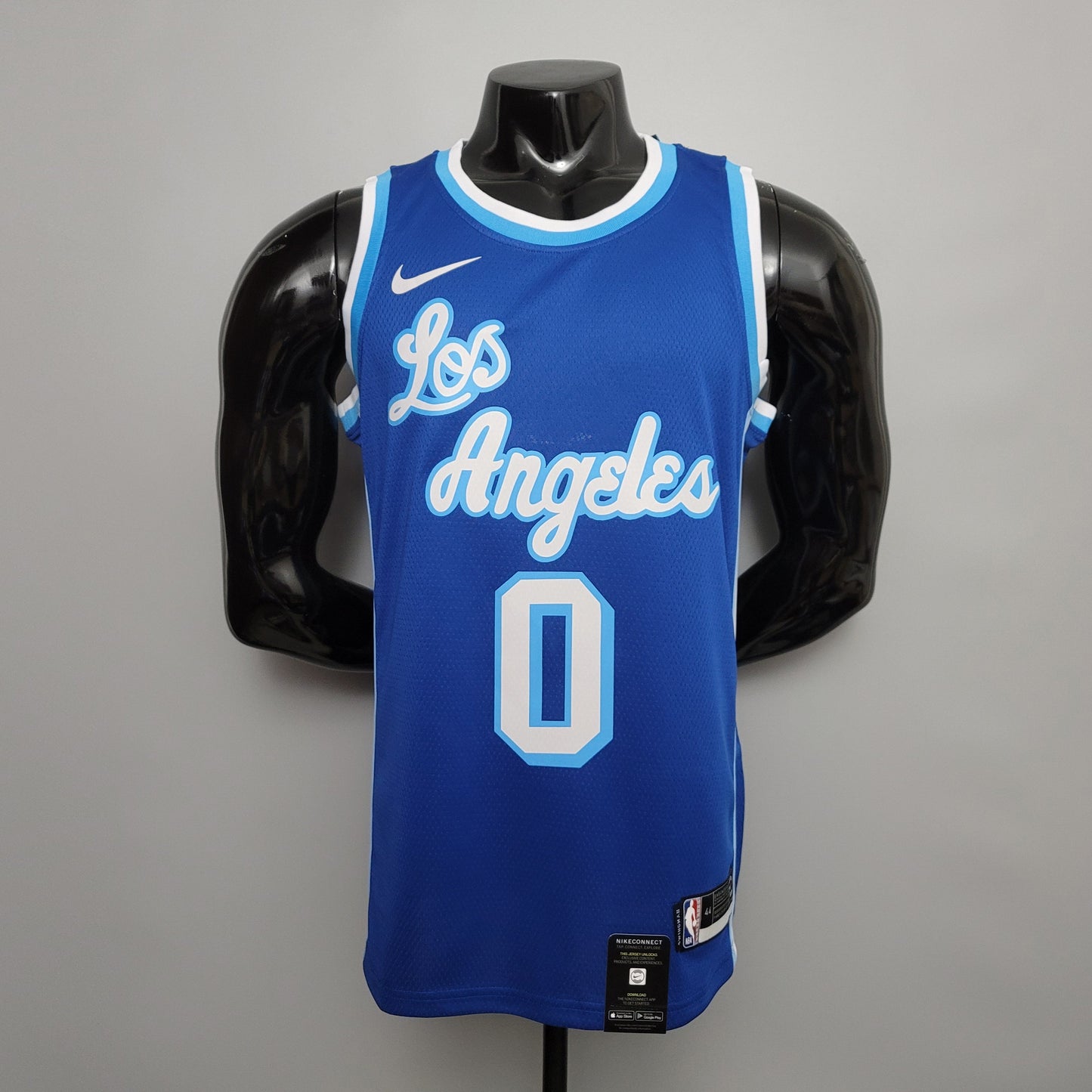 LA Lakers Azul Edición Retro Night Versión Fan