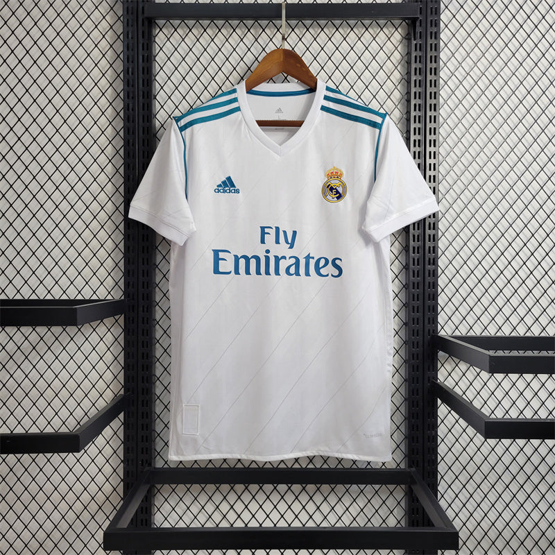 Real Madrid Local Retro 2017/18 Versión Fan