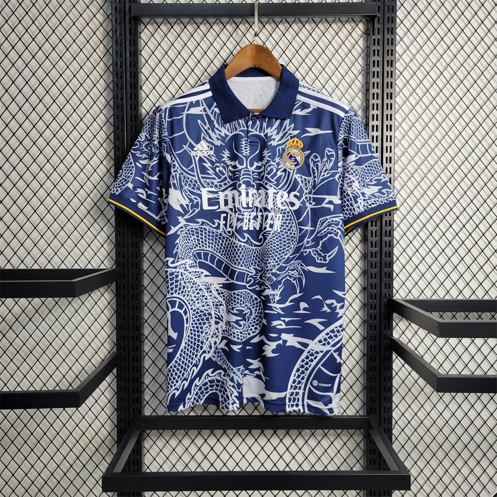 Real Madrid Edición Especial Dragón Azul 2023/24 Versión Fan