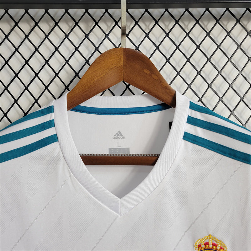 Real Madrid Local Retro 2017/18 Versión Fan