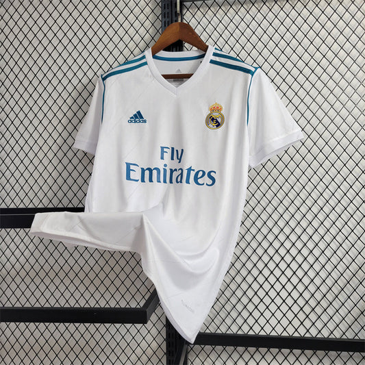 Real Madrid Local Retro 2017/18 Versión Fan