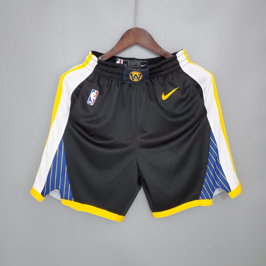 Golden State Warriors Shorts Negros