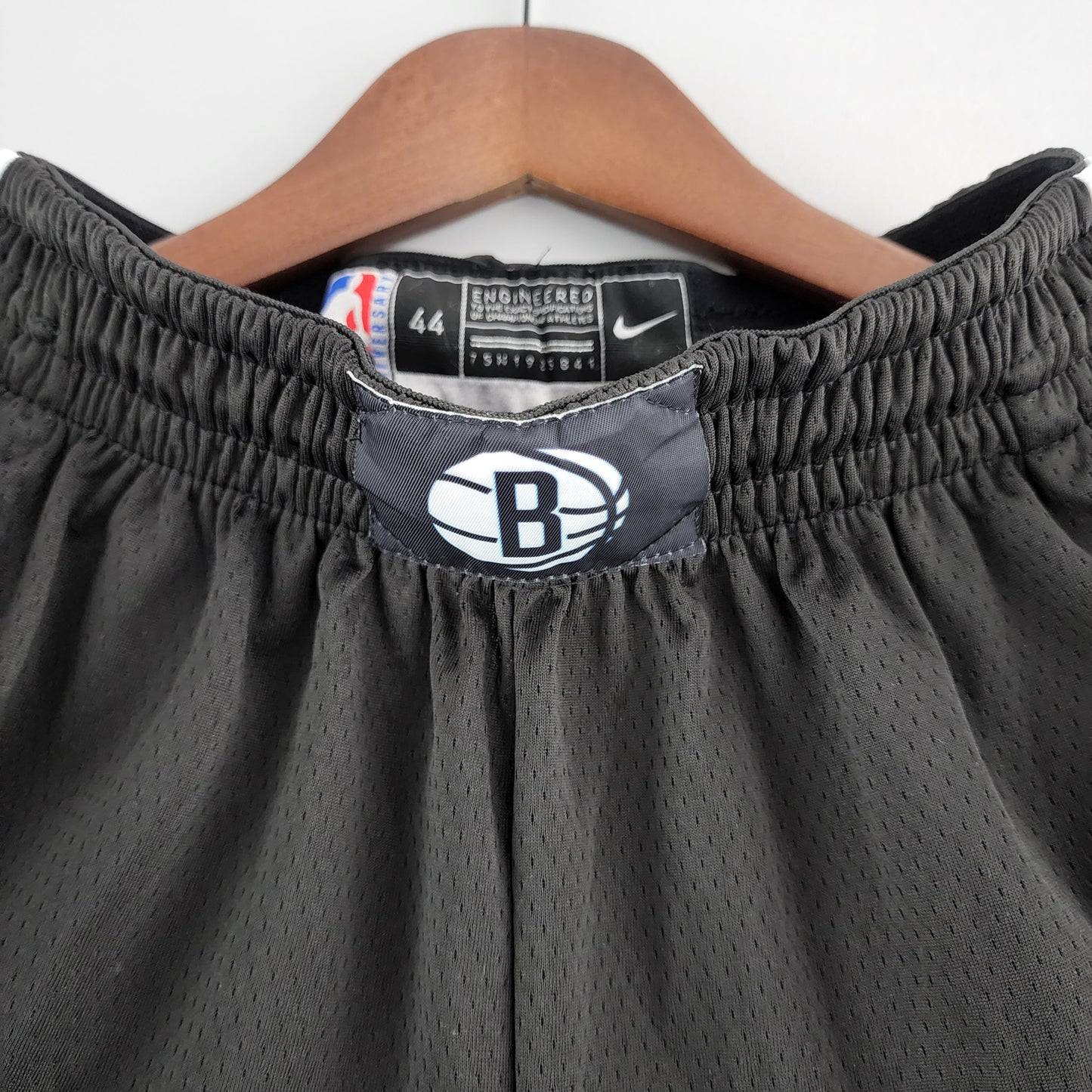 NBA 75 Aniversario Brooklyn Nets Shorts Negros