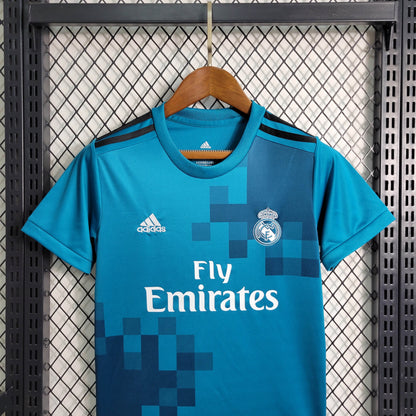 Real Madrid Retro Kit Niños Tercera 2017/18