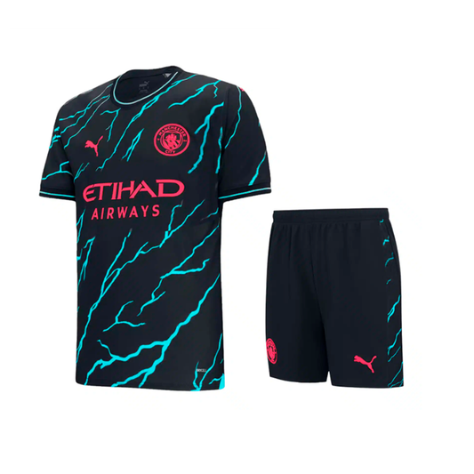 Manchester City Tercera Kit Adulto 2023/24 Versión Fan