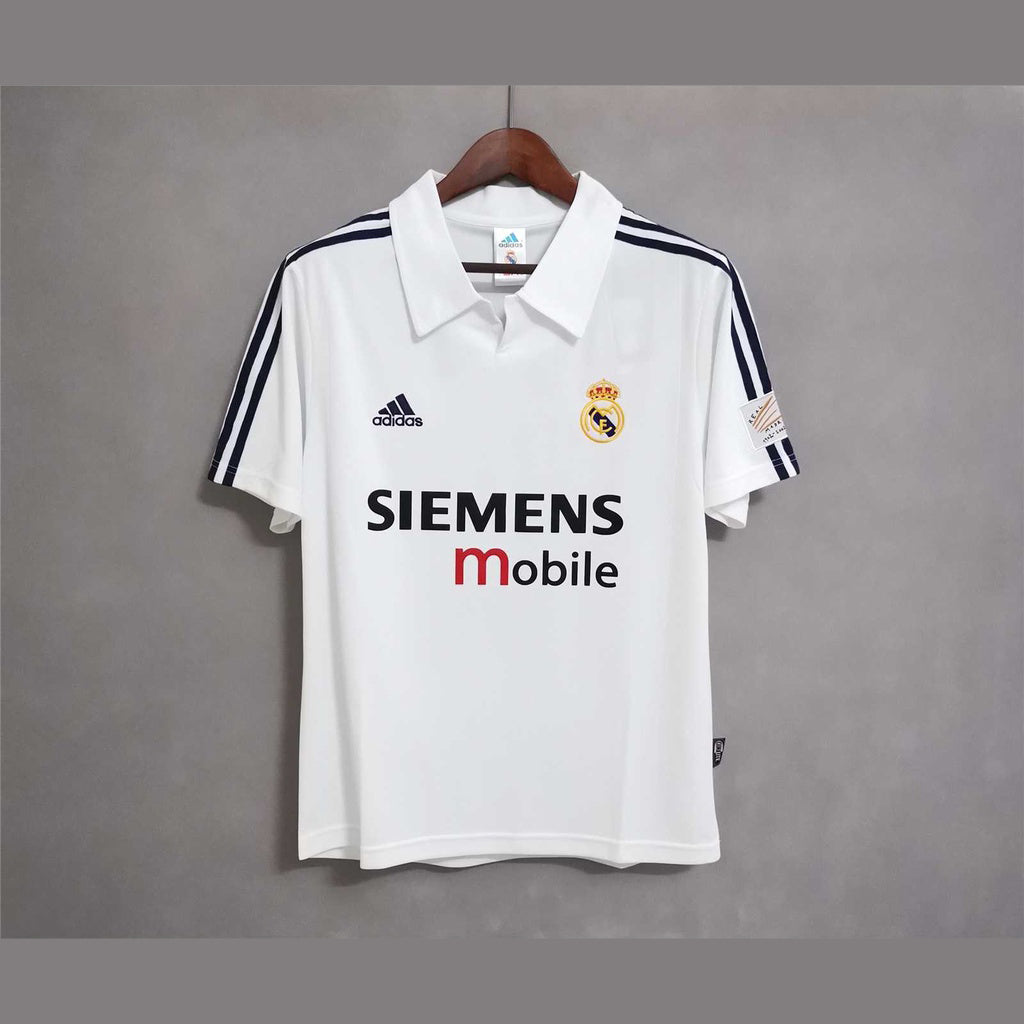 Real Madrid Local Retro 2001/02 Versión Fan